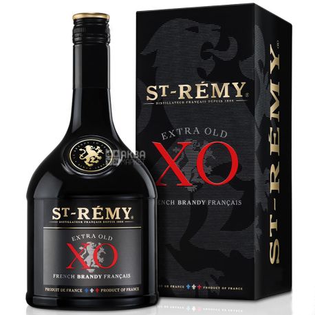 Saint Remy XO, Бренди, подарочная упаковка, 6 лет выдержки, 0,7 л