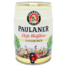 Paulaner Hefe-Weissbier, 5 л, Пауланер, Пиво пшеничне біле, нефільтроване, ж/б