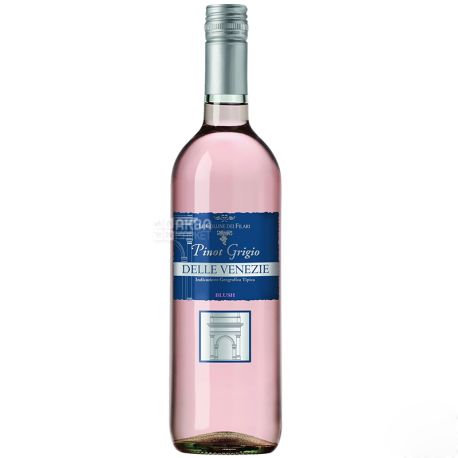 Colline dei Fillari Pinot Grigio Blush, Вино розовое сухое, 0,75 л
