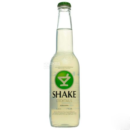 Shake Bora Bora Напиток, Слабоалкогольный, 7,0 %, 0,33 л, Стекло