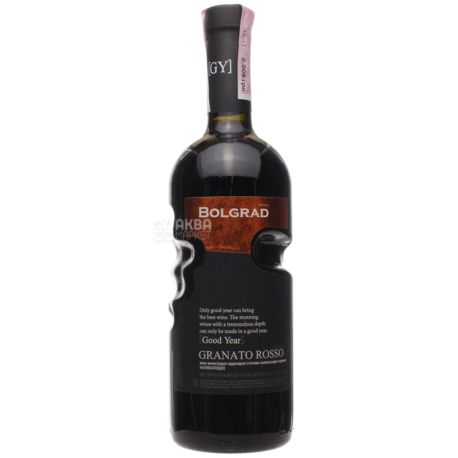 Bolgrad Granato Rosso Вино, Красное полусладкое, 0,75 л, Стекло