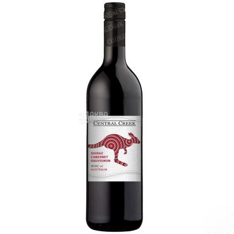 C Creek Каберне Шираз Вино, Красное сухое, 0,75 л, Стекло