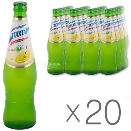 Натахтарі, Крем-вершки, 0,5 л, Упаковка 20 шт., Лимонад, скло