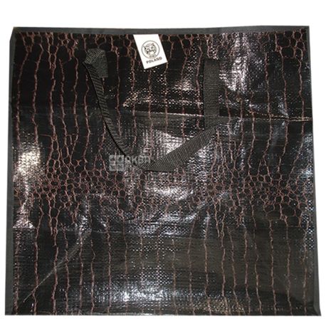 Сумка господарська картата поліпропіленова цупка, 50*45*25 см