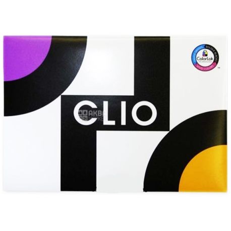 Clio, Упаковка 5 шт. х 500 аркушів, Папір офісний А4, клас С, 80 г/м2