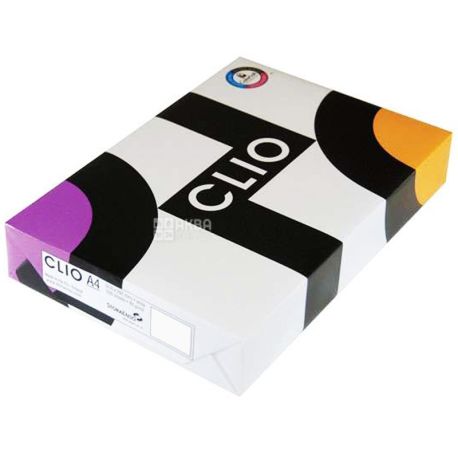 Clio, White A4 office paper, 80 g / m2, 500 l. * 5 pcs., M / s