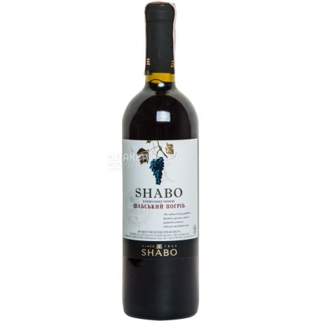 Shabo Classic Shabsky Cellar semi-sweet red wine, 0.75l
