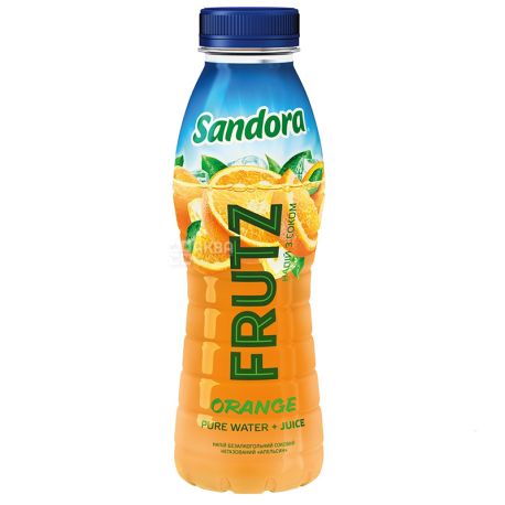 SANDORA Frutz Orange, Juice Drink 0.4 L PET