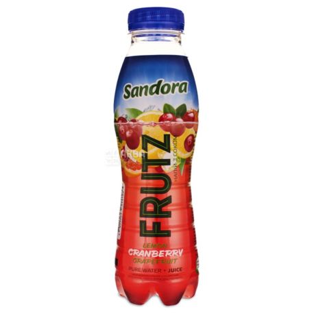 Sandora Frutz Juice Lemon-Cranberry-Grapefruit 0.4 L, PET