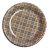 EkoPak, Laminated plate with a pattern, assorted, 230 mm, 50 pcs, Plastic bag