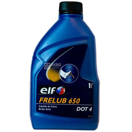 Elf Frelub 650 DOT-4, Тормозная жидкость, 1л, канистра