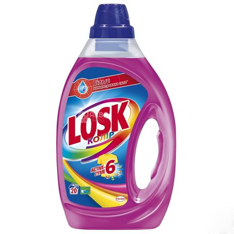 Losk Color, 1 л, Засіб для прання кольорових речей