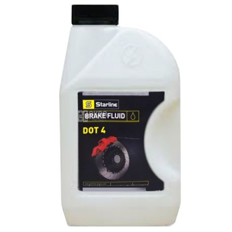Starline DOT-4 Brake fluid, 1l, canister