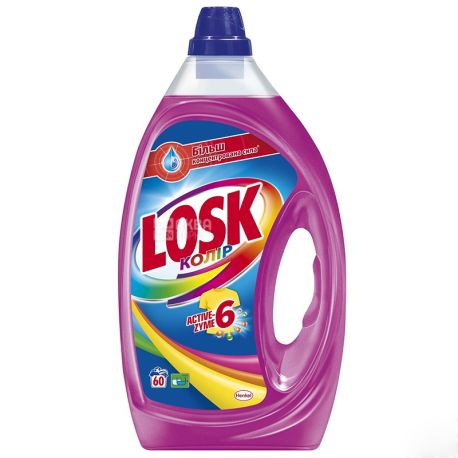 Losk Color, 3 л, Засіб для прання кольорових речей