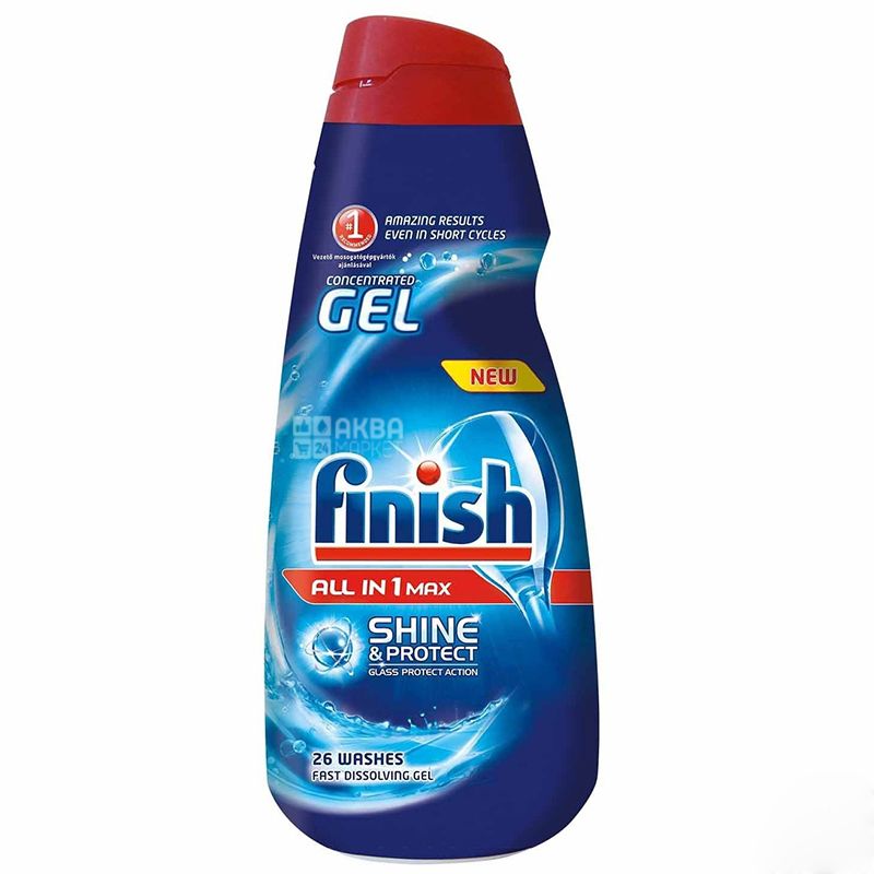 Купити Finish Gel, Гель для миття посуду, Для посудомийної машини, 650 ...