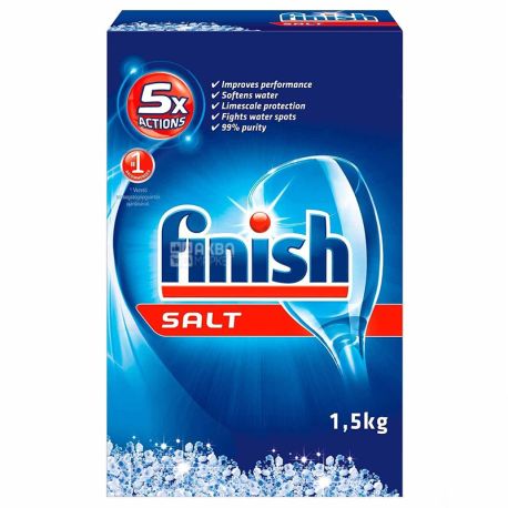 Finish, Salt, Dishwasher, 1.5 kg