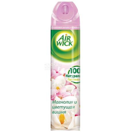 Air Wick, 240 мл, Магнолия и цветущая вишня, Освежитель воздуха