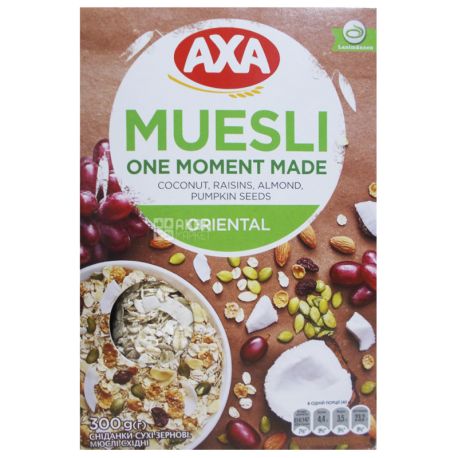 AXA, 300 g, Muesli, Oriental, 4 cereals