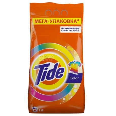 Tide Color, Washing machine powder, 9 kg, m / s