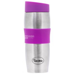 Con Brio Термокружка фиолетовая, 380мл