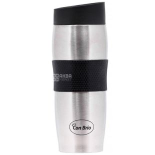 Con Brio Термокружка черная, 380мл