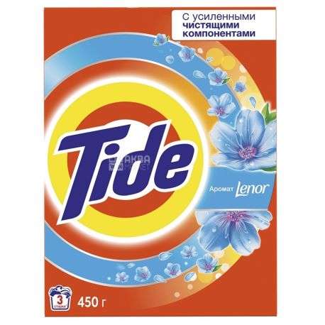 Tide Lenor Effect, 450 г, Стиральный порошок, Автомат