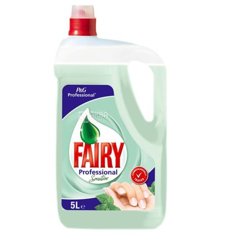 Fairy Professional Sensitive, Мята, 5 л, Бальзам для мытья посуды