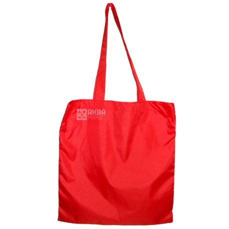 Shopping bag, Cloak fabric, Red