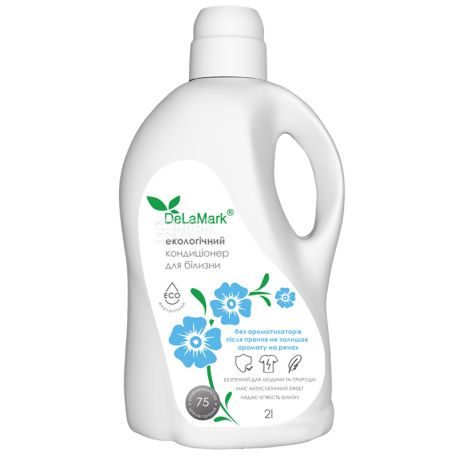 De La Mark, Unscented conditioner, fabric softener, 2 l