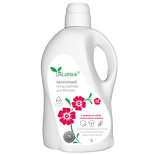 De La Mark, Кондиционер-ополаскиватель для белья с ароматом цветов сандалового дерева, 2 л