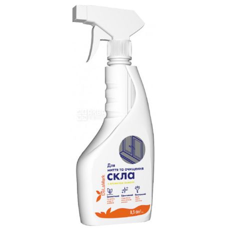 De La Mark, Lemon Scent Glass Cleaner, 500 ml