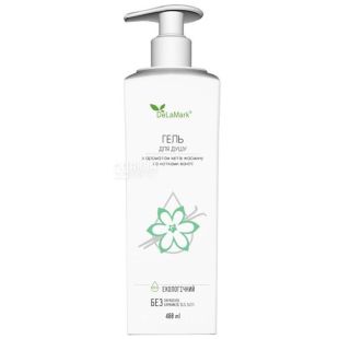 De La Mark, 400 мл, Гель для душа с ароматом цветов жасмина и нотками ванили