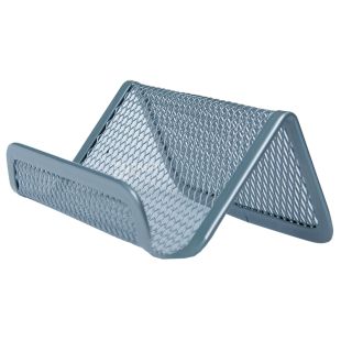 Buromax, Підставка для візиток, металева, срібляста