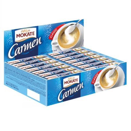 Mokate Caffetteria Carmen Classic, Cream, Dry, 100 Sachets, 4g, Carton