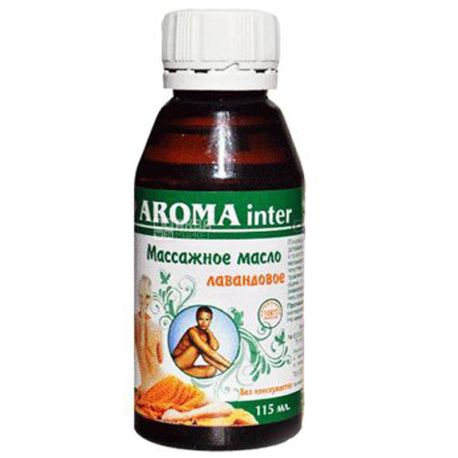 Oil for massage Aroma Inter (Aroma Inter) Lavender, 115 ml