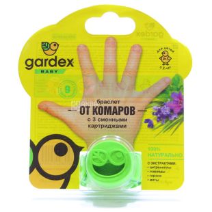 GARDEX BABY Браслет для детей +3 картриджа