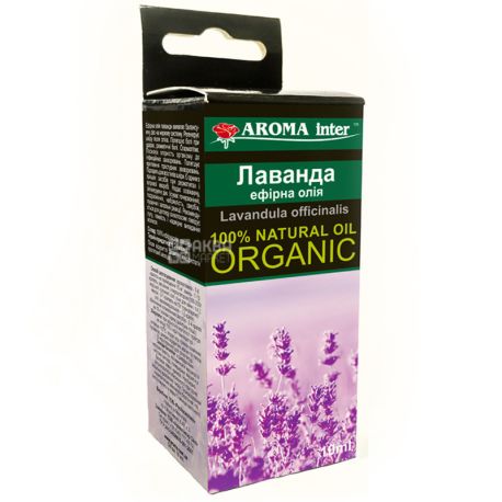 Aroma Inter, 10 мл, Эфирное масло, Лаванда