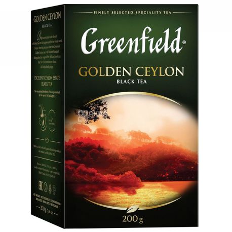 Greenfield, Golden Ceylon, 200 г, Чай Гринфилд, Голден Цейлон, черный