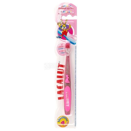 Lacalut, Toothbrush, For children, Under 4 years old