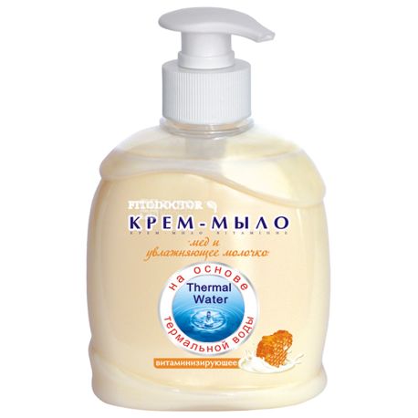Phytodoctor Cream-soap vitaminizing Honey and moisturizing milk 300 ml