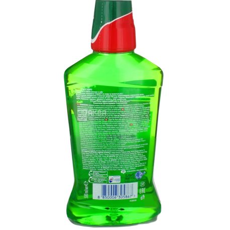 Colgate Plax, 500 мл, Ополіскувач Кора дуба і ялиця, для ясен