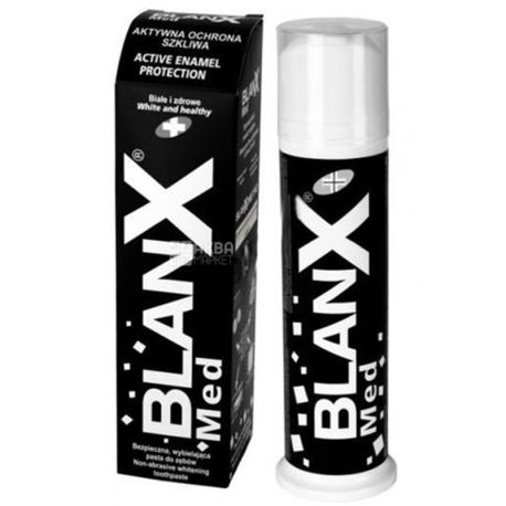 Blanx Med, 100 мл, Зубна паста, Активний захист емалі