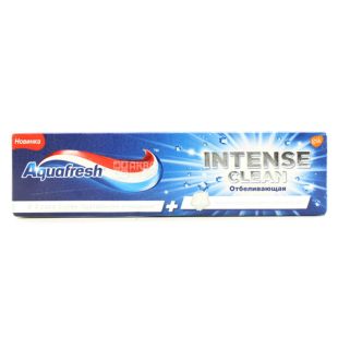 Aquafresh Intense Clean, 75 мл, Зубная паста, Отбеливающая