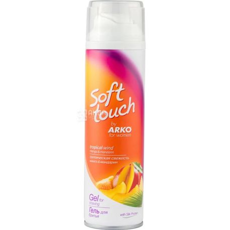 Arko Soft Touch Tropical Freshness Shaving Gel, Female, 200ml