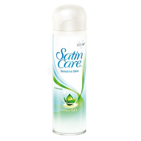 Satin Care Sensitive, 200 мл, Гель для гоління жіночий