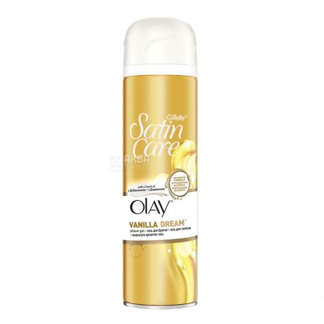 Satin Care Vanilla Dream shaving gel, for women, 200 ml