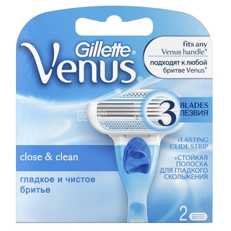 Venus Simply, 2 шт., Сменные картриджи для бритья