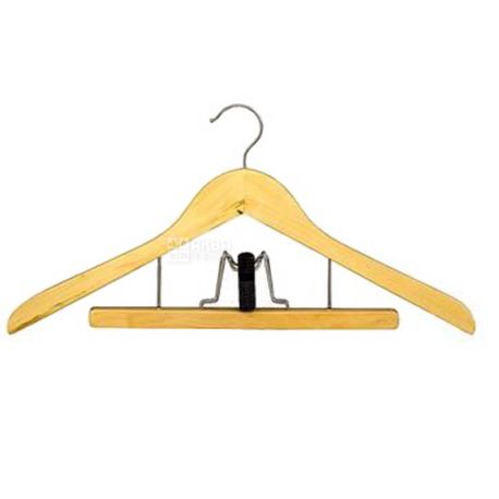 My House hanger with clothespin, for trousers, 44.5 * 23.5 * 1.4 cm.