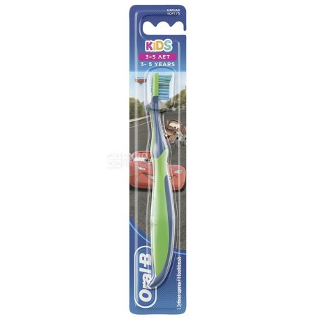 Oral-B Kid's, Soft Toothbrush, 3-5 years, 1 pc., Blister