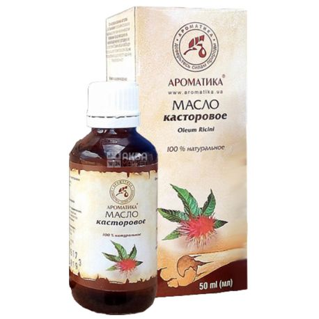 Natural vegetable oil Castor Aromatika, 50 ml